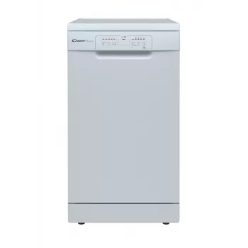 Freestanding slimline dishwasher CANDY Brava CDPH 2L1049W — 10 place settings, 45 cm, 49 dB, E class