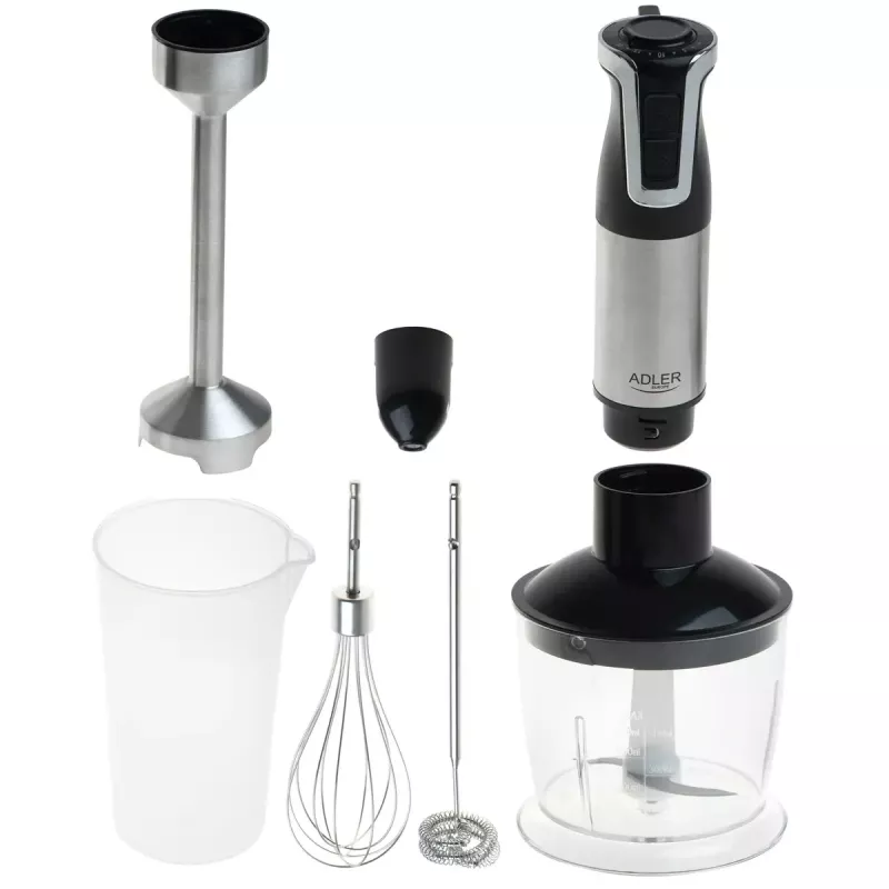 Hand Blender Adler AD 4627 1800W 20 Speeds Turbo Mode Chopper