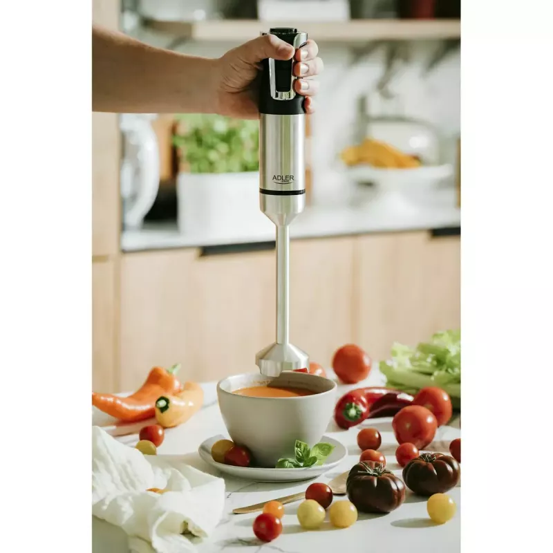 Hand Blender Adler AD 4627 1800W 20 Speeds Turbo Mode Chopper