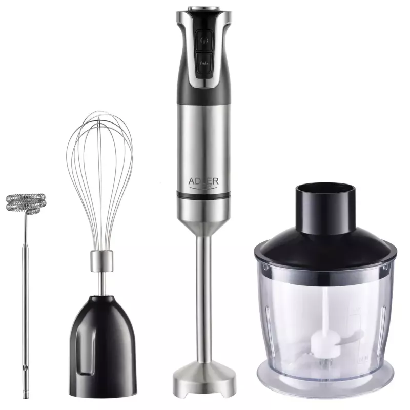 Hand Blender Adler AD 4627 1800W 20 Speeds Turbo Mode Chopper