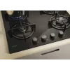 Candy CVW6BB hob Black Built-in 59.5 cm Gas 4 zone(s)