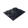 Candy CVW6BB hob Black Built-in 59.5 cm Gas 4 zone(s)