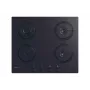 Candy CVW6BB hob Black Built-in 59.5 cm Gas 4 zone(s)