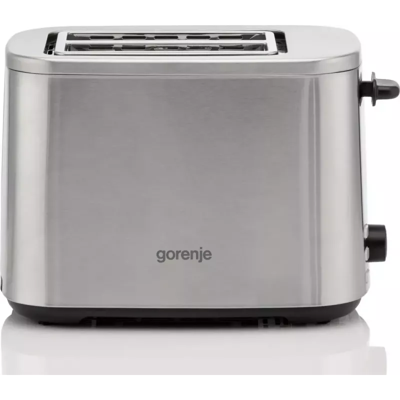 Toaster Gorenje T800DS — 2-slot stainless steel toaster, compact home model