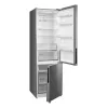Freestanding fridge-freezer Midea MDRB600MME46, 443 L total, 313 L fridge (No Frost), 130 L freezer, E class, stainless steel