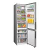 Freestanding fridge-freezer Midea MDRB600MME46, 443 L total, 313 L fridge (No Frost), 130 L freezer, E class, stainless steel
