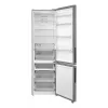 Freestanding fridge-freezer Midea MDRB600MME46, 443 L total, 313 L fridge (No Frost), 130 L freezer, E class, stainless steel