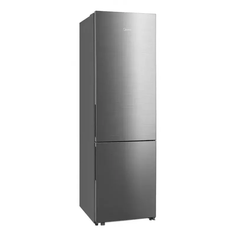 Freestanding fridge-freezer Midea MDRB600MME46, 443 L total, 313 L fridge (No Frost), 130 L freezer, E class, stainless steel