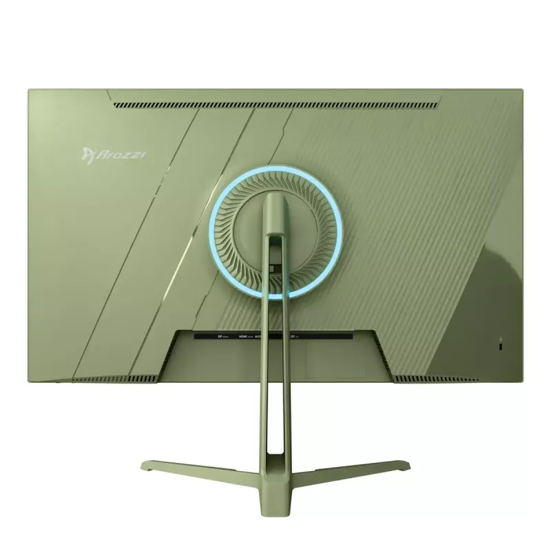 24 inch Arozzi Nova computer monitor — 23.8 inch (60.5 cm) Full HD 1920×1080 IPS LED, 1 ms, VESA, built-in speakers, green