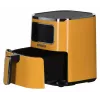 Hot air fryer HEINRICH'S HFR 8216, 5.0 l capacity, 1450 W, yellow