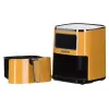 Hot air fryer HEINRICH'S HFR 8216, 5.0 l capacity, 1450 W, yellow