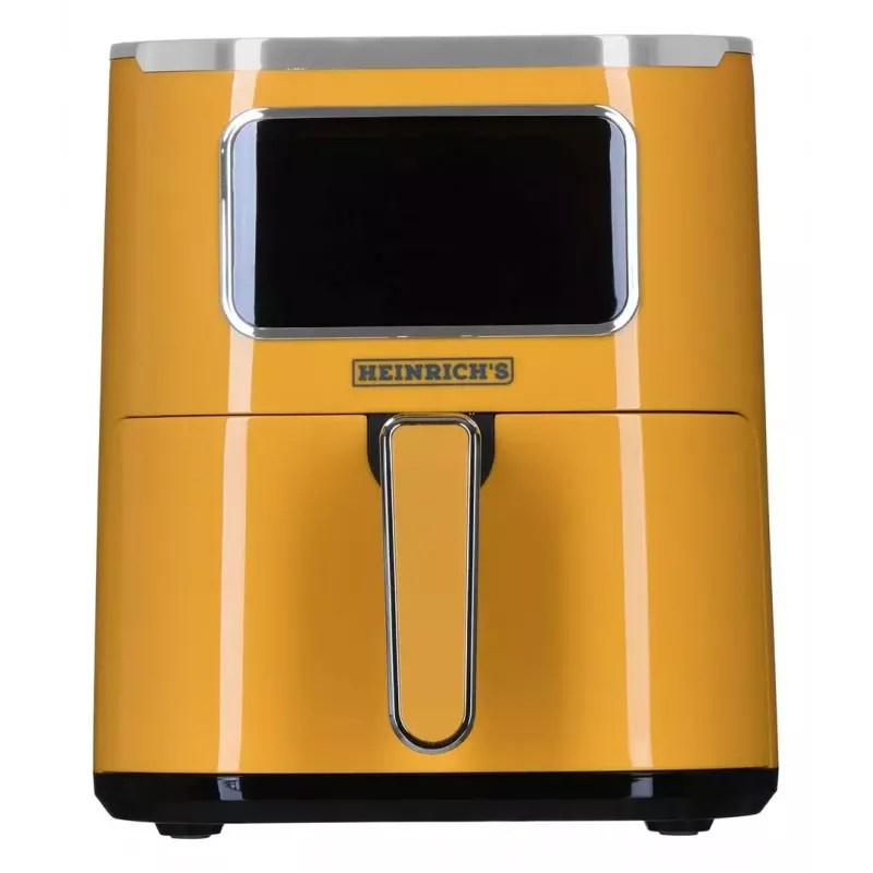 Hot air fryer HEINRICH'S HFR 8216, 5.0 l capacity, 1450 W, yellow