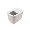 Top-entry litter box Savic Hop In, plastic, beige/white, 585×390×395 mm