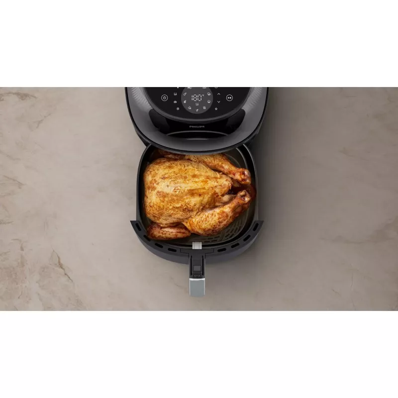 Hot air fryer Philips 3000 series NA342/00 — 7.2 L, 2000 W, 16 programs, Touch control, Black Gold