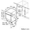 Bosch Serie 6 SPI6EMS21E dishwasher Semi built-in 10 place settings