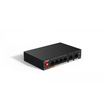 Dahua Technology PoE SG1006P Unmanaged Gigabit Ethernet (10/100/1000) Power over Ethernet (PoE) Black