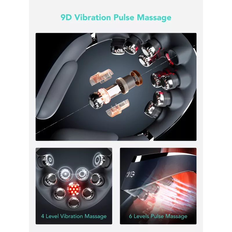 Massage Device SKG G7-Pro-Fold Blue Combo Compression Kneading Vibration