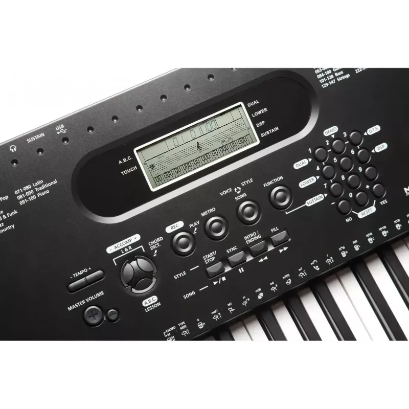 Keyboard Kurzweil KP70 61-key digital keyboard, black
