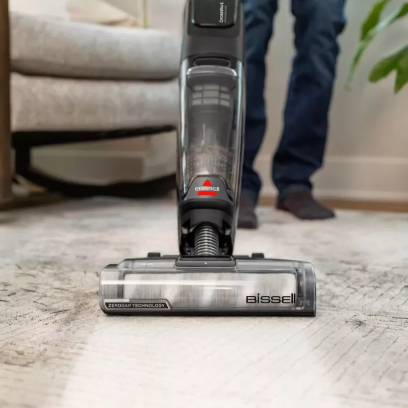 Bissell CrossWave OmniForce Edge Pro Upright vacuum Battery Dry&wet Polytetrafluoroethylene (PTFE) Bagless 0 L 200 W Black