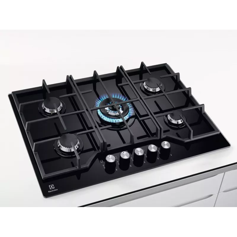 Electrolux KGG75362K Black Built-in 75 cm Gas 5 zone(s)