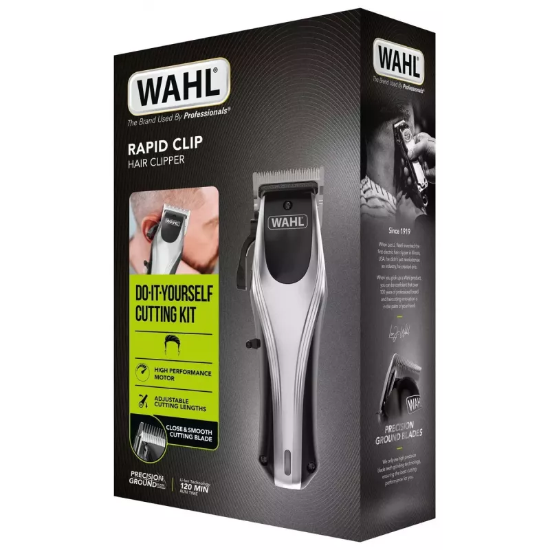Wahl Rapid Clip 09657.0460 hair clipper, silver/black