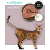 3coty Turkey with Goose Wet Cat Food for Adult Cats, 80 g