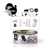 3coty Turkey with Goose Wet Cat Food for Adult Cats, 80 g