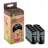 Poop bags Starch Bag STARCHBAG BIO black 8×15 pcs compostable vegetable-fiber bags for cat waste