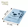 Poop bags Starch Bag STARCHBAG BIO black 8×15 pcs compostable vegetable-fiber bags for cat waste
