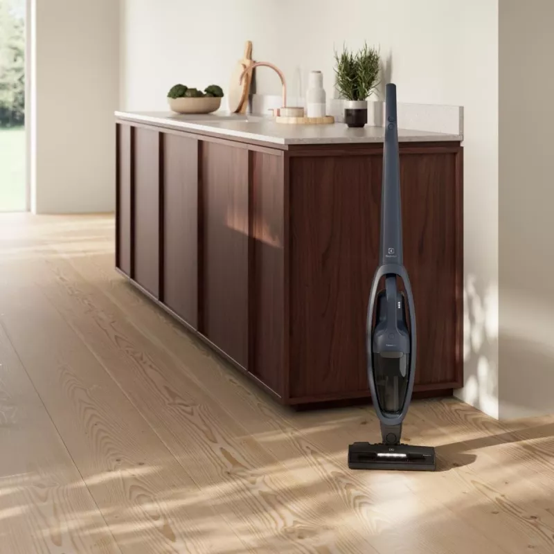 Electrolux ES52CB21DB Stick vacuum Battery Dry Cyclonic, Foam, Post motor filter Bagless 0.5 L 29 W Blue 2 Ah