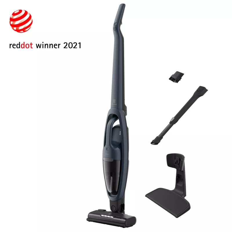 Electrolux ES52CB21DB Stick vacuum Battery Dry Cyclonic, Foam, Post motor filter Bagless 0.5 L 29 W Blue 2 Ah