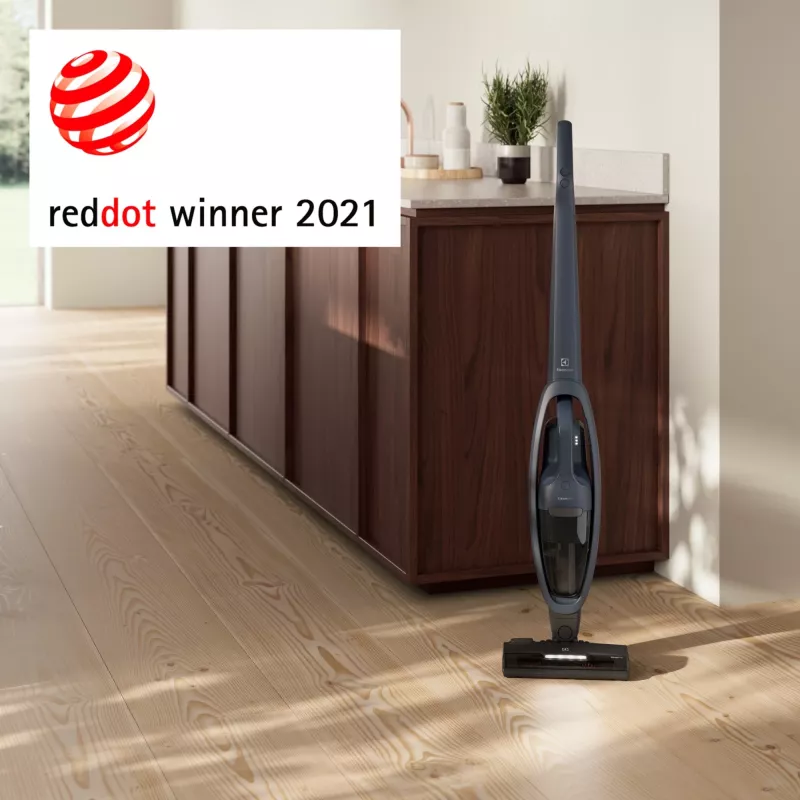 Electrolux ES52CB21DB Stick vacuum Battery Dry Cyclonic, Foam, Post motor filter Bagless 0.5 L 29 W Blue 2 Ah