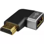 Goobay 72012 Video Cable Adapter HDMI Type A Male Black Silver