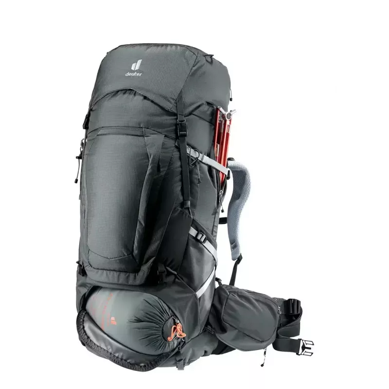 Hiking backpack DEUTER Aircontact Pro 65+10 SL Women's Graphite, 65+10 L capacity