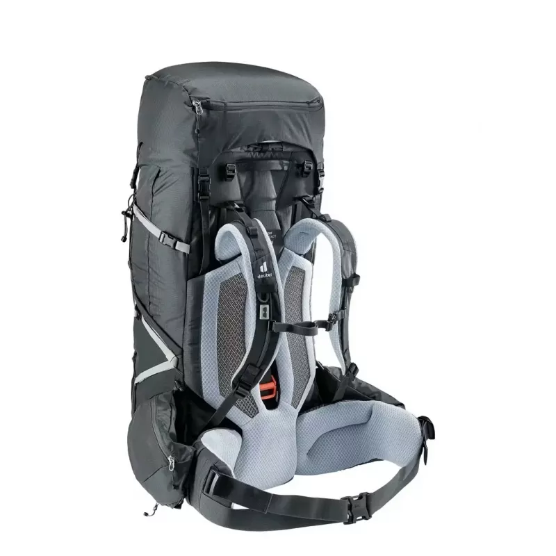 Hiking backpack DEUTER Aircontact Pro 65+10 SL Women's Graphite, 65+10 L capacity