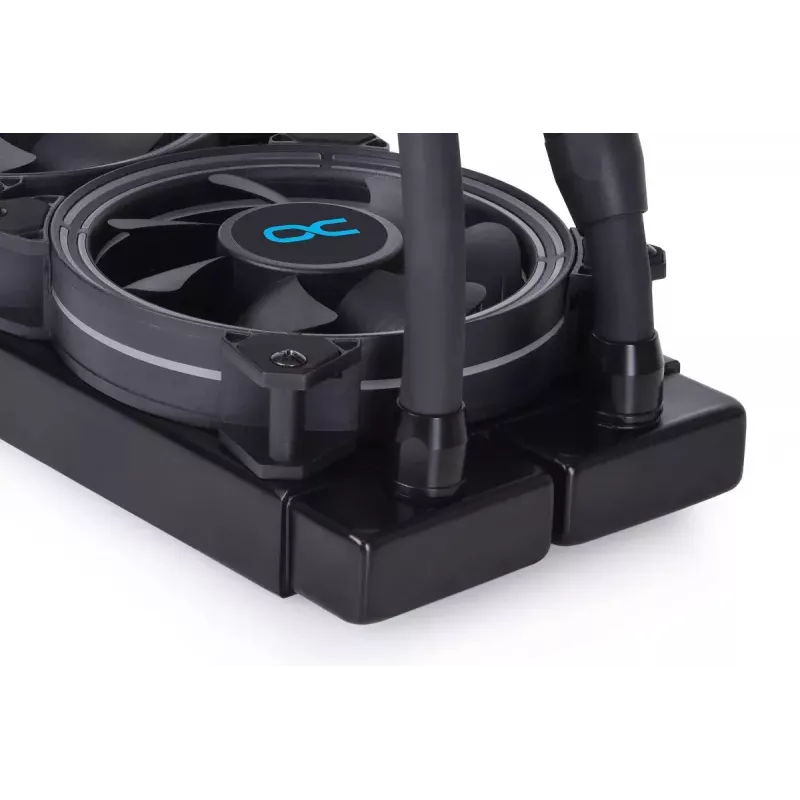 All-in-one liquid cooler Alphacool Eisbaer Aurora LT240 12 cm Black