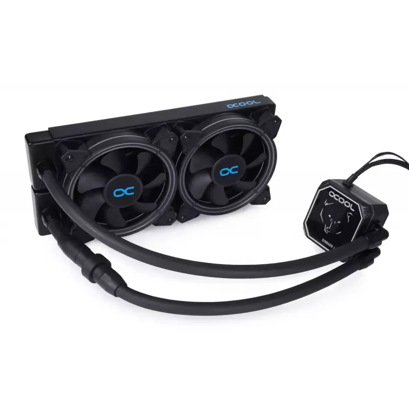 All-in-one liquid cooler Alphacool Eisbaer Aurora LT240 12 cm Black