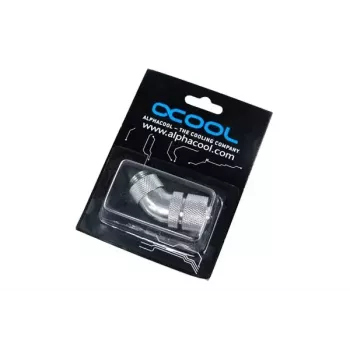 Hose coupling Brass Chrome Alphacool HF 13/10