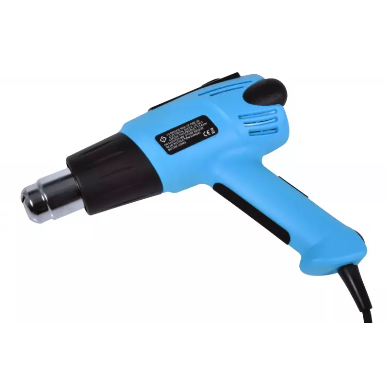 Hot air gun Alphacool 10178 650 °C 2000 W Black Blue