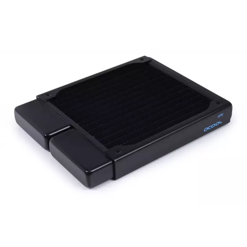 Radiator Alphacool 14435 Brass Copper Stainless Steel Black 120mm