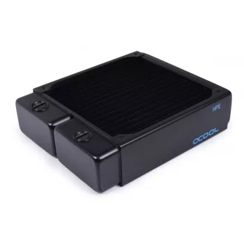 Radiator Alphacool 14474 Brass Black 173.5mm x 144mm x 45mm