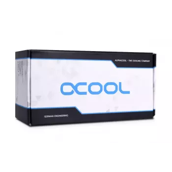 Reservoir Alphacool 15394 Acrylic Black Transparent 7.65 cm 25.1 cm