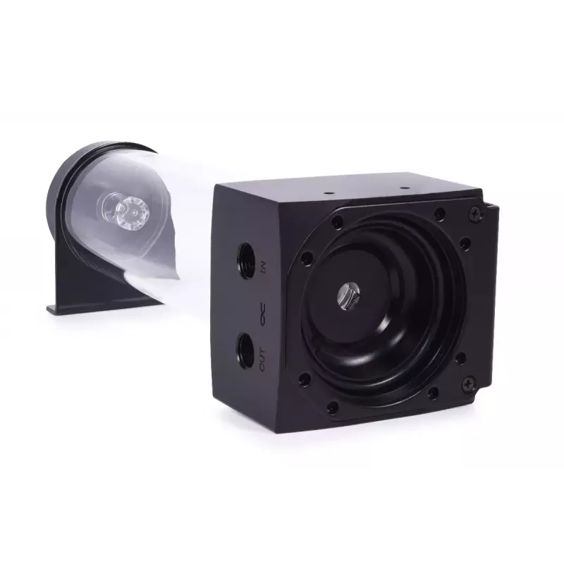 Reservoir Alphacool 15394 Acrylic Black Transparent 7.65 cm 25.1 cm