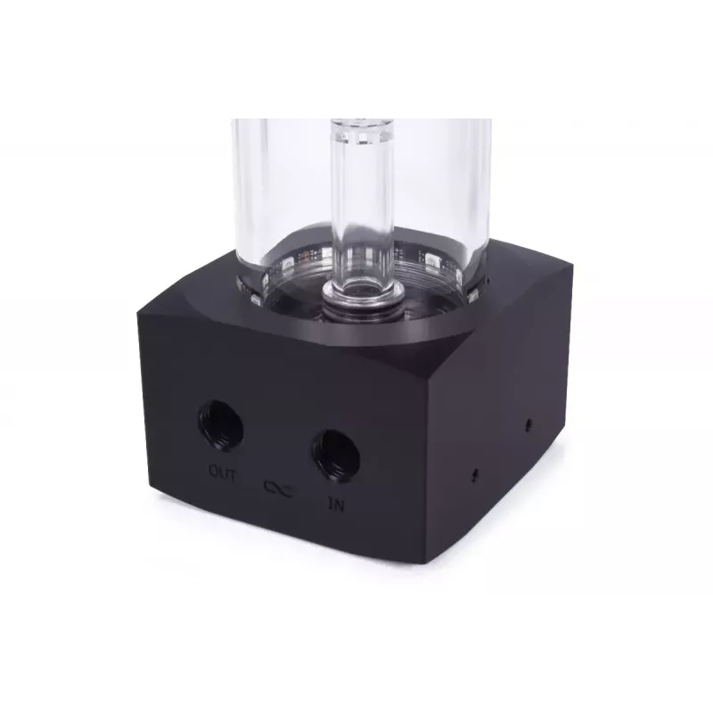 Reservoir Alphacool 15394 Acrylic Black Transparent 7.65 cm 25.1 cm