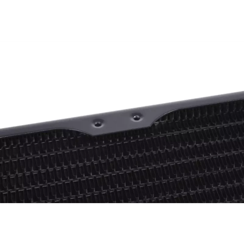 Radiator Alphacool 14444 Brass Copper Stainless Steel Black 140mm 311mm 20mm