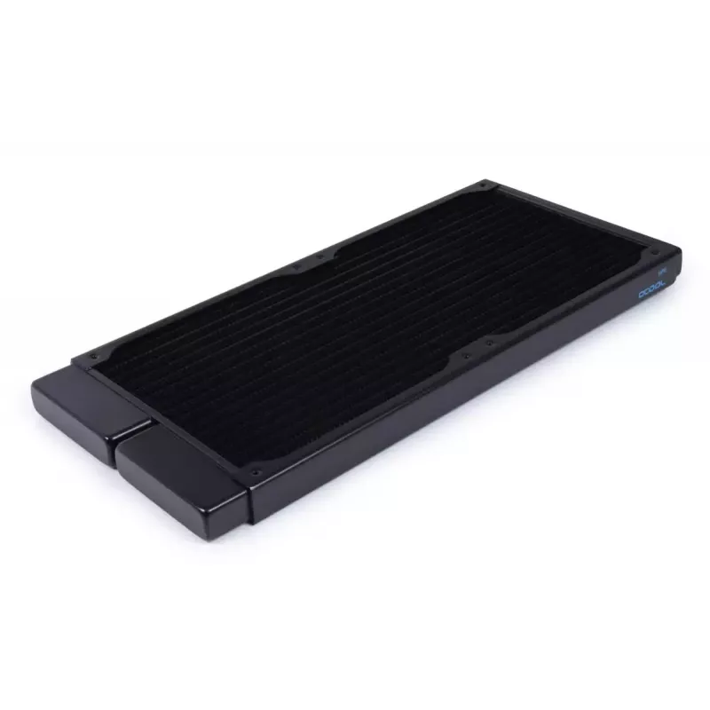 Radiator Alphacool 14444 Brass Copper Stainless Steel Black 140mm 311mm 20mm