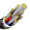 USB-C to USB-C cable Baseus Tungsten Gold 240W 3m