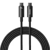 USB-C to USB-C cable Baseus Tungsten Gold 240W 3m