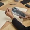 DYMO LabelManager 160 Label Maker Starter Kit with 3 rolls of D1 Label Tape | Handheld Label Printer Machine | QWERTY Keyboard | Ideal for Office or Home
