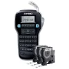 DYMO LabelManager 160 Label Maker Starter Kit with 3 rolls of D1 Label Tape | Handheld Label Printer Machine | QWERTY Keyboard | Ideal for Office or Home
